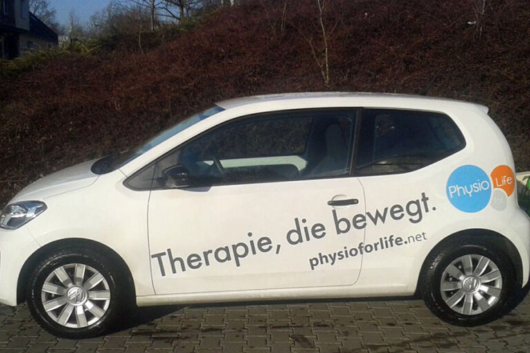 Autobeklebung für Physio for Life